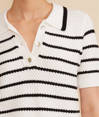 Davey Stripe Knit Top