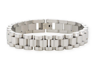 Silver Rolly Bracelet