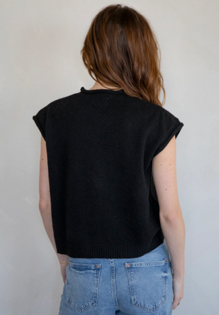 Sleeveless Piper Cardigan
