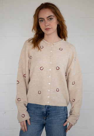 Horseshoe Piper Cardi