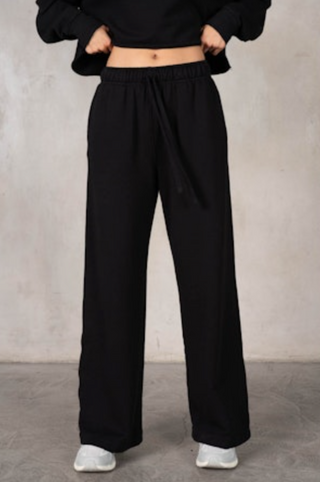 Black-Out Wide Leg Sweatpants