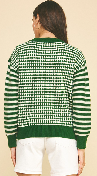 University Pattern Sweater