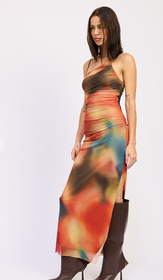 Watercolor Maxi Dress
