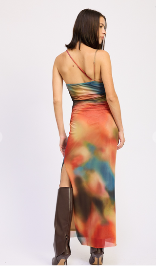 Watercolor Maxi Dress