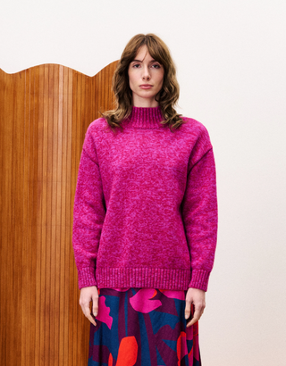 Fuchsia Moment Sweater