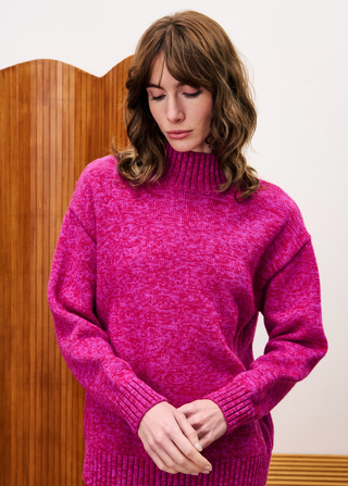 Fuchsia Moment Sweater