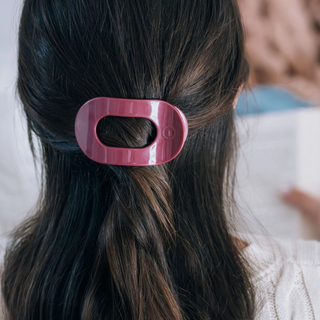 Round Flat Hair Clip - Small