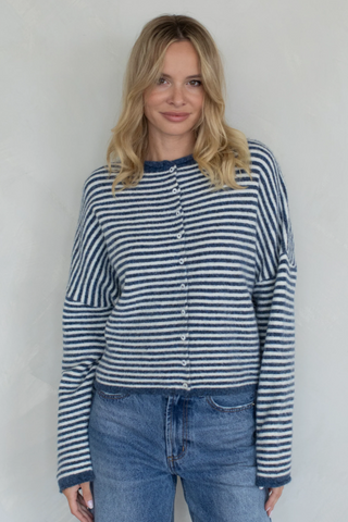 Striped Piper Cardi