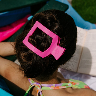 Square Flat Hair Clip - Large