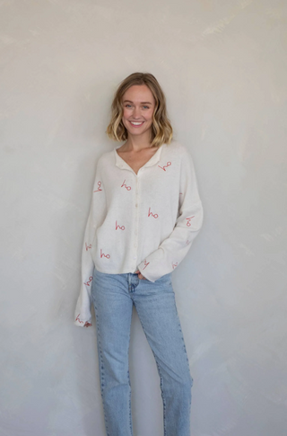 HO HO HO Piper Cardi