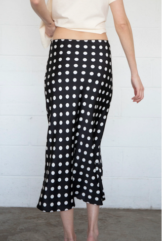 Dot Around Town Skirt