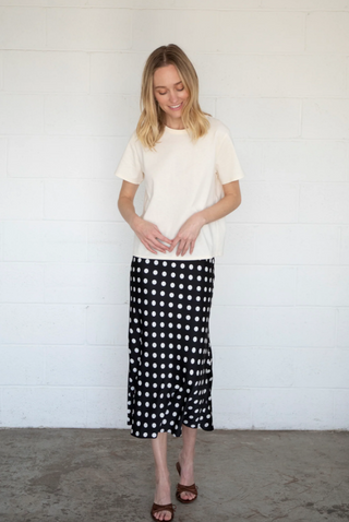 Dot Around Town Skirt