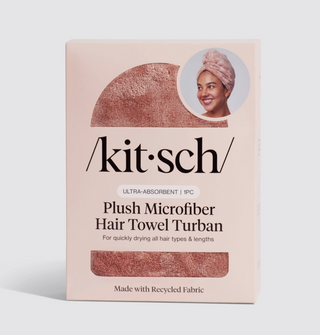 Plush Microfiber Hair Towel