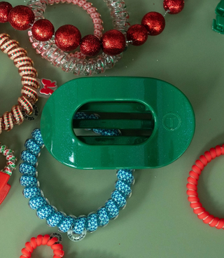 Round Flat Hair Clip - Small