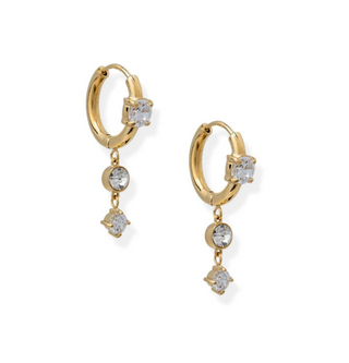 Lightbeam Huggies Earrings