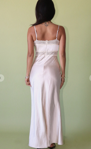 Lovers Romantic Satin Dress