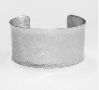 Worn Wide Cuff Bracelet