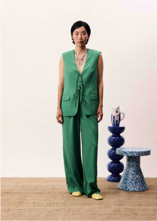 Be Herd Sleeveless Blazer