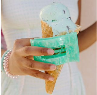 Flat Rectangle Hair Clip - Small