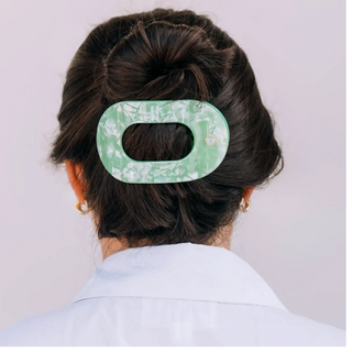 Round Flat Hair Clip - Large