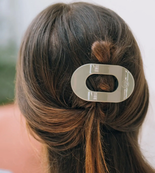 Round Flat Hair Clip - Small