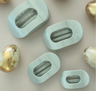 Flat Round Hair Clip - Tiny