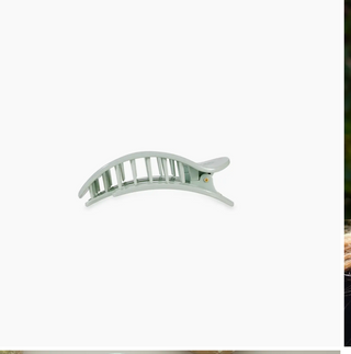 Flat Round Hair Clip - Tiny