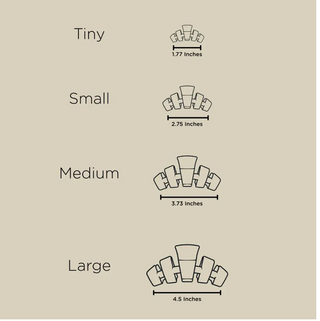 Classic Hair Clip - Small