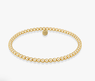 Classic 3mm Beaded Bracelet