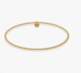 Classic 2mm Beaded Bracelet