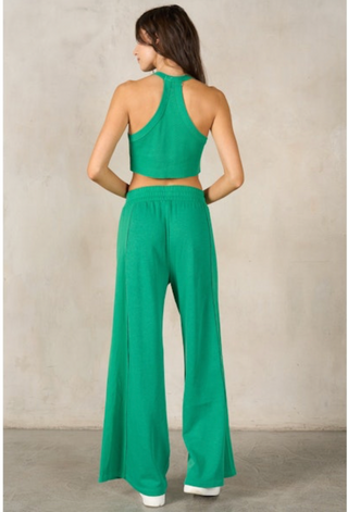 Essential Racerback Crop Tank