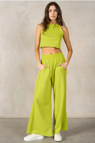 Wide Leg Essential Pants