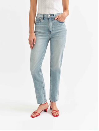 Smarty Pants High Rise Slim Straight