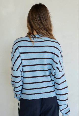 Cabana Striped Piper Cardigan
