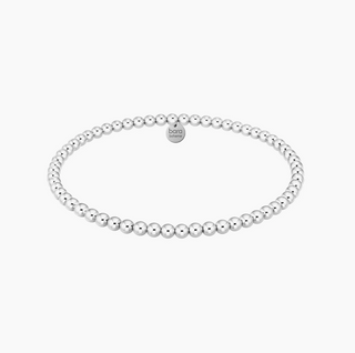 Classic 3mm Beaded Bracelet