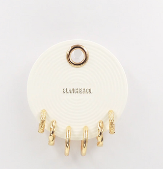 Set of 3 Huggie Hoops