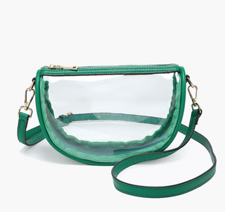 Peyton Green Clear Purse