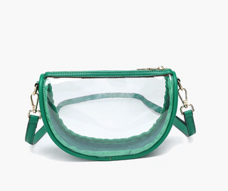 Peyton Green Clear Purse