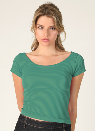 Reversible Striped Top