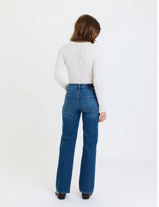 Rebel Mid Rise Slim Jean