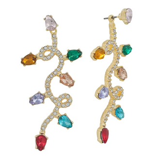 Christmas Light Earrings