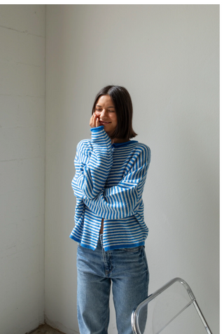 Striped Piper Cardi