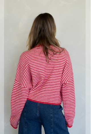 Striped Piper Cardi