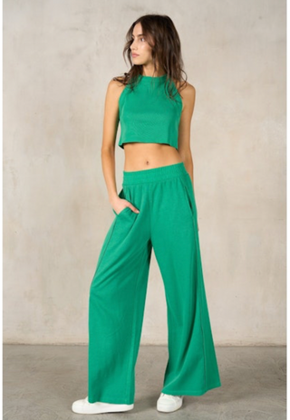 Essential Racerback Crop Tank