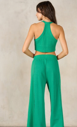 Essential Racerback Crop Tank