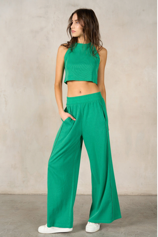 Wide Leg Essential Pants