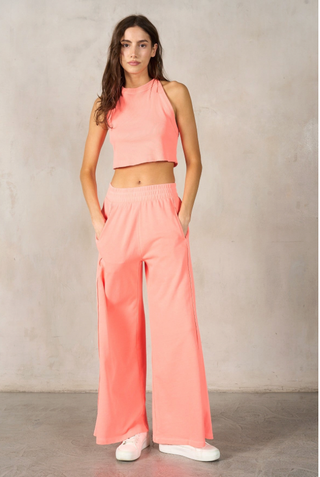 Wide Leg Essential Pants