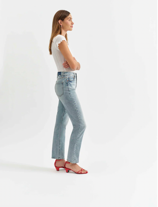 Smarty Pants High Rise Slim Straight