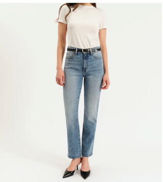 Smarty Pants High Rise Slim Straight