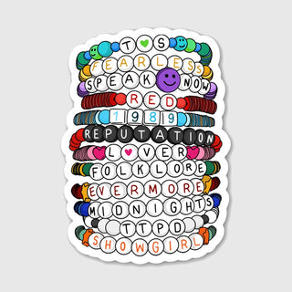 Eras Friendship Bracelets Sticker 